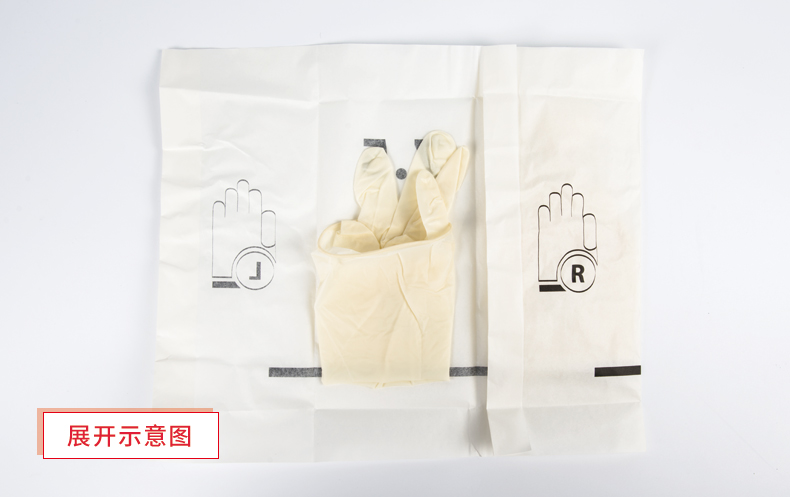 /inside/Medicom麦迪康 Safe Basics一次性使用灭菌橡胶外科手套（有粉麻面1x50副盒）10-1561455187686.jpeg